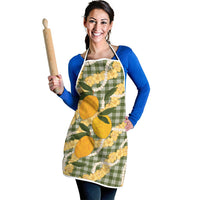 Uliuli Ahiahia Hawaiian Mango Palaka Apron Aloha Hibiscus Pikake Lei LT9 - Polynesian Pride