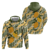 Uliuli Ahiahia Hawaiian Mango Palaka Hoodie Aloha Hibiscus Pikake Lei LT9 - Polynesian Pride