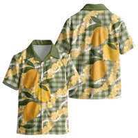 Uliuli Ahiahia Hawaiian Mango Palaka Kid Hawaiian Shirt Aloha Hibiscus Pikake Lei LT9 - Polynesian Pride