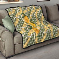 Uliuli Ahiahia Hawaiian Mango Palaka Quilt Aloha Hibiscus Pikake Lei LT9 - Polynesian Pride