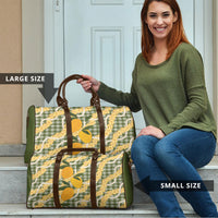 Uliuli Ahiahia Hawaiian Mango Palaka Travel Bag Aloha Hibiscus Pikake Lei LT9 - Polynesian Pride