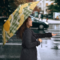 Uliuli Ahiahia Hawaiian Mango Palaka Umbrella Aloha Hibiscus Pikake Lei LT9 - Polynesian Pride