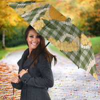 Uliuli Ahiahia Hawaiian Mango Palaka Umbrella Aloha Hibiscus Pikake Lei LT9 - Polynesian Pride