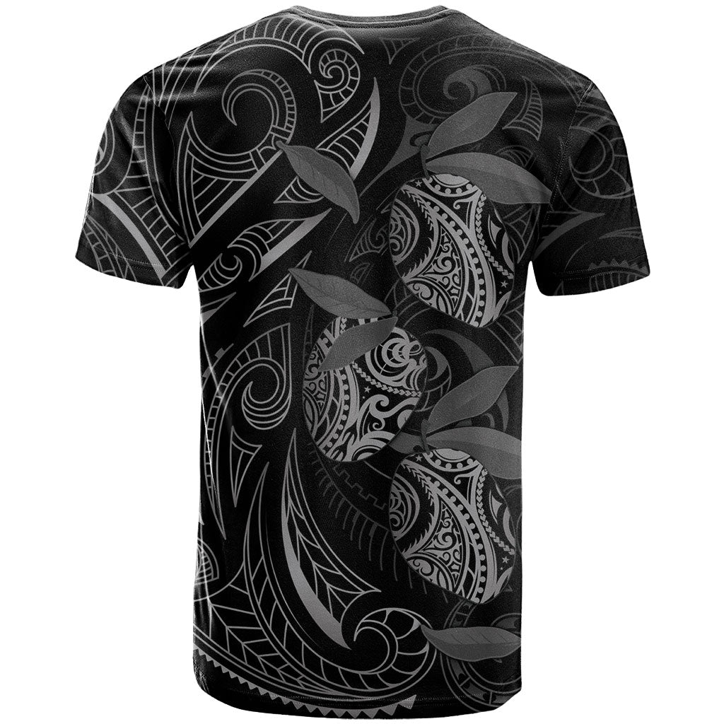 Hawaiian Mango Tribal Tattoo T Shirt Black White Pacific Traditional Pattern LT9 - Polynesian Pride