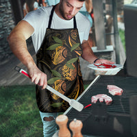 Hawaiian Mango Tribal Tattoo Apron Gold Pacific Traditional Pattern LT9 - Polynesian Pride