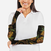 Hawaiian Mango Tribal Tattoo Arm Sleeves Gold Pacific Traditional Pattern LT9 - Polynesian Pride