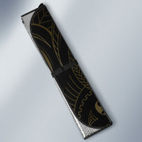 Hawaiian Mango Tribal Tattoo Auto Sun Shade Gold Pacific Traditional Pattern LT9 - Polynesian Pride