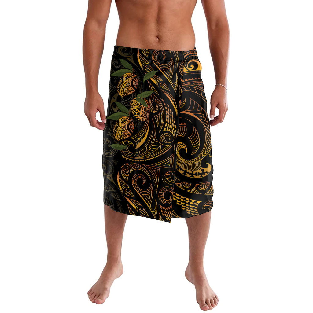 Hawaiian Mango Tribal Tattoo Lavalava Gold Pacific Traditional Pattern LT9 Gold - Polynesian Pride