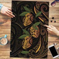 Hawaiian Mango Tribal Tattoo Puzzle Gold Pacific Traditional Pattern LT9 Gold - Polynesian Pride
