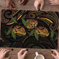 Hawaiian Mango Tribal Tattoo Puzzle Gold Pacific Traditional Pattern LT9 - Polynesian Pride