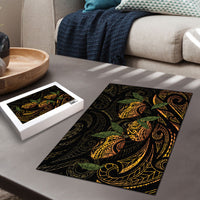 Hawaiian Mango Tribal Tattoo Puzzle Gold Pacific Traditional Pattern LT9 - Polynesian Pride