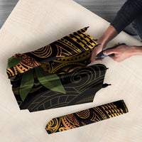 Hawaiian Mango Tribal Tattoo Umbrella Gold Pacific Traditional Pattern LT9 - Polynesian Pride