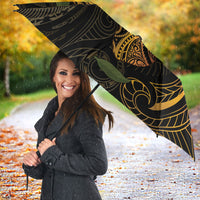 Hawaiian Mango Tribal Tattoo Umbrella Gold Pacific Traditional Pattern LT9 - Polynesian Pride