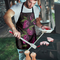 Hawaiian Mango Tribal Tattoo Apron Pink Pacific Traditional Pattern LT9 - Polynesian Pride
