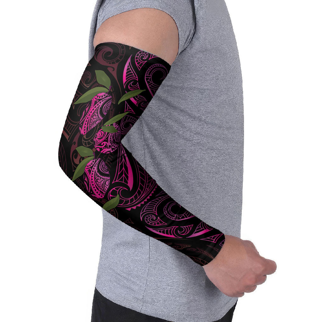 Hawaiian Mango Tribal Tattoo Arm Sleeves Pink Pacific Traditional Pattern LT9 - Polynesian Pride