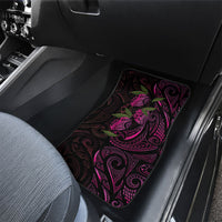 Hawaiian Mango Tribal Tattoo Car Mats Pink Pacific Traditional Pattern LT9 - Polynesian Pride