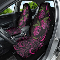 Hawaiian Mango Tribal Tattoo Car Seat Cover Pink Pacific Traditional Pattern LT9 - Polynesian Pride