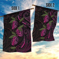 Hawaiian Mango Tribal Tattoo Garden Flag Pink Pacific Traditional Pattern LT9 - Polynesian Pride