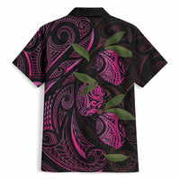 Hawaiian Mango Tribal Tattoo Hawaiian Shirt Pink Pacific Traditional Pattern LT9 - Polynesian Pride