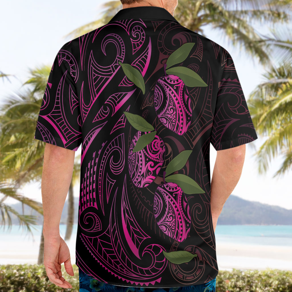 Hawaiian Mango Tribal Tattoo Hawaiian Shirt Pink Pacific Traditional Pattern LT9 - Polynesian Pride