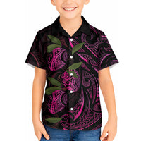 Hawaiian Mango Tribal Tattoo Hawaiian Shirt Pink Pacific Traditional Pattern LT9 - Polynesian Pride