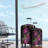 Hawaiian Mango Tribal Tattoo Luggage Cover Pink Pacific Traditional Pattern LT9 - Polynesian Pride