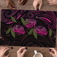 Hawaiian Mango Tribal Tattoo Puzzle Pink Pacific Traditional Pattern LT9 - Polynesian Pride