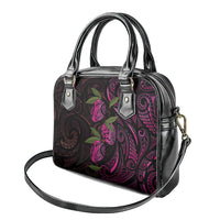Hawaiian Mango Tribal Tattoo Shoulder Handbag Pink Pacific Traditional Pattern LT9 - Polynesian Pride