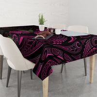 Hawaiian Mango Tribal Tattoo Tablecloth Pink Pacific Traditional Pattern LT9 - Polynesian Pride