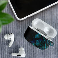 Hawaiian Mango Tribal Tattoo AirPods Case Teal Pacific Traditional Pattern LT9 - Polynesian Pride
