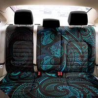 Hawaiian Mango Tribal Tattoo Back Car Seat Cover Teal Pacific Traditional Pattern LT9 - Polynesian Pride