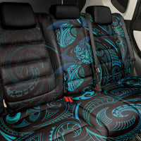 Hawaiian Mango Tribal Tattoo Back Car Seat Cover Teal Pacific Traditional Pattern LT9 - Polynesian Pride