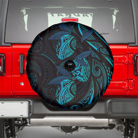 Hawaiian Mango Tribal Tattoo Spare Tire Cover Teal Pacific Traditional Pattern LT9 - Polynesian Pride