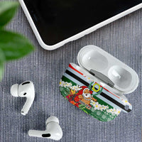 Personalised Penama Joyeux Noel AirPods Case Proud To Be a Ni-Van Sand Drawing Art - Polynesian Pride