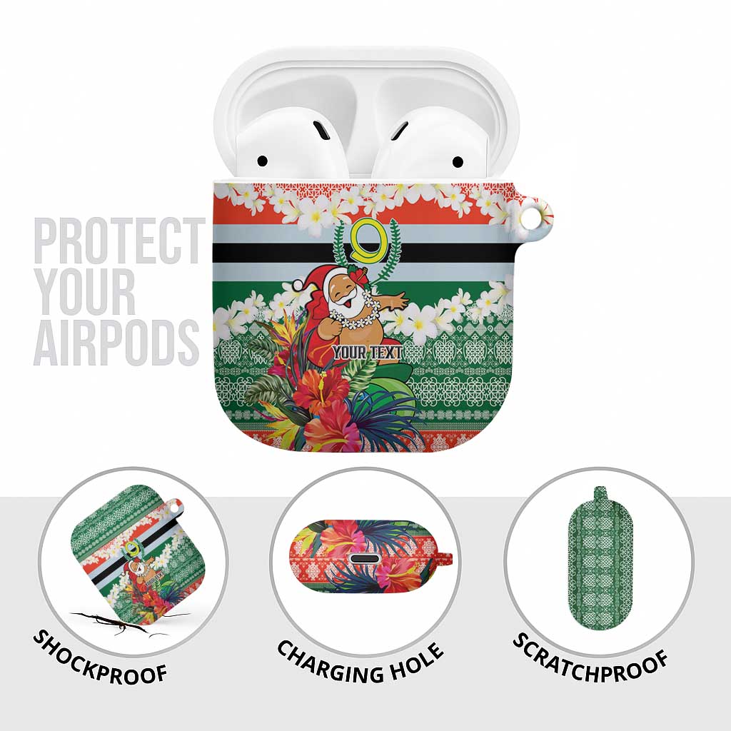 Personalised Penama Joyeux Noel AirPods Case Proud To Be a Ni-Van Sand Drawing Art - Polynesian Pride