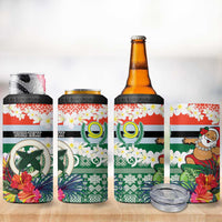 Personalised Penama Joyeux Noel 4 in 1 Can Cooler Tumbler Proud To Be a Ni-Van Sand Drawing Art LT9 - Polynesian Pride
