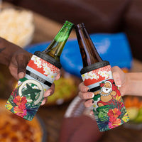 Personalised Penama Joyeux Noel 4 in 1 Can Cooler Tumbler Proud To Be a Ni-Van Sand Drawing Art LT9 - Polynesian Pride