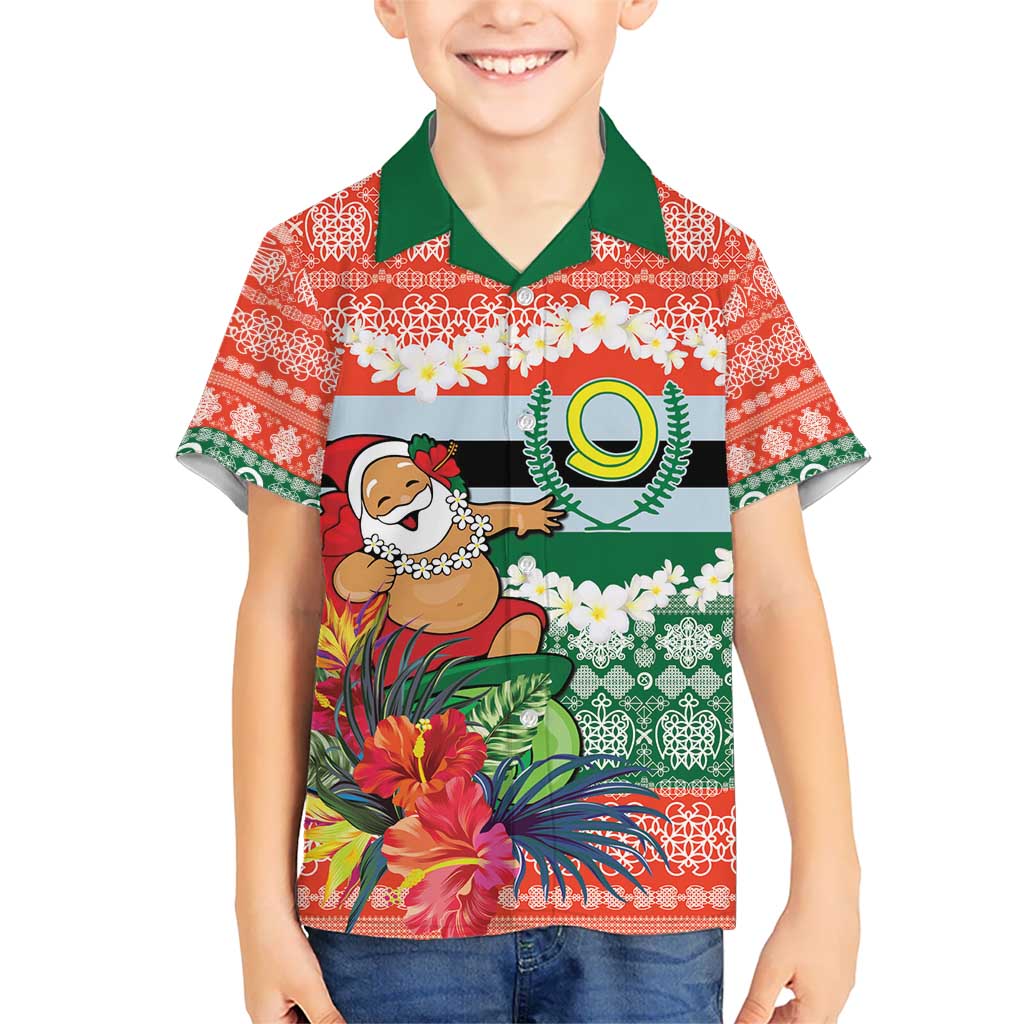 Personalised Penama Joyeux Noel Hawaiian Shirt Proud To Be a Ni-Van Sand Drawing Art - Polynesian Pride