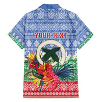 Personalised Shefa Joyeux Noel Family Matching Summer Maxi Dress and Hawaiian Shirt Proud To Be a Ni-Van Sand Drawing Art LT9 - Polynesian Pride