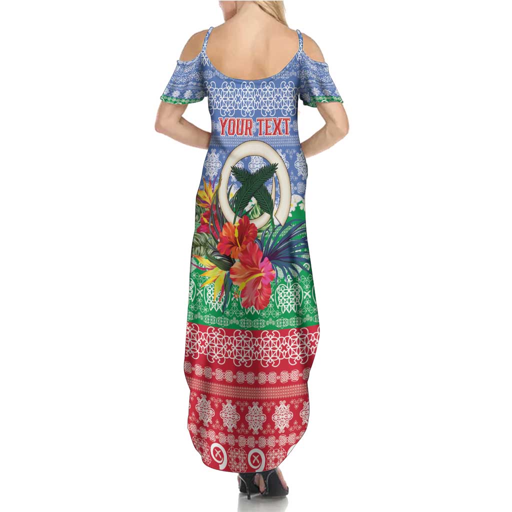 Personalised Shefa Joyeux Noel Family Matching Summer Maxi Dress and Hawaiian Shirt Proud To Be a Ni-Van Sand Drawing Art LT9 - Polynesian Pride