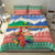 Personalised Tafea Joyeux Noel Bedding Set Proud To Be a Ni-Van Sand Drawing Art - Polynesian Pride