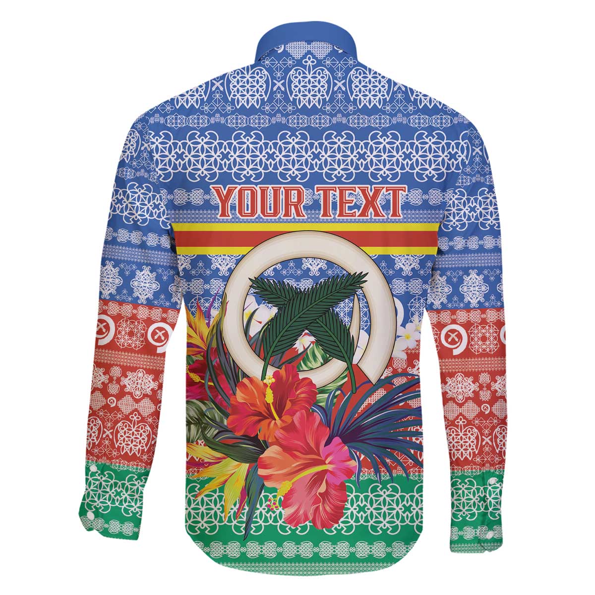 Personalised Tafea Joyeux Noel Family Matching Off The Shoulder Long Sleeve Dress and Hawaiian Shirt Proud To Be a Ni-Van Sand Drawing Art LT9 - Polynesian Pride
