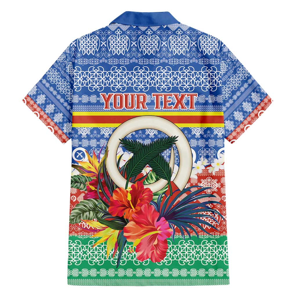 Personalised Tafea Joyeux Noel Family Matching Summer Maxi Dress and Hawaiian Shirt Proud To Be a Ni-Van Sand Drawing Art LT9 - Polynesian Pride