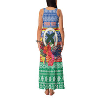 Personalised Tafea Joyeux Noel Family Matching Tank Maxi Dress and Hawaiian Shirt Proud To Be a Ni-Van Sand Drawing Art LT9 - Polynesian Pride