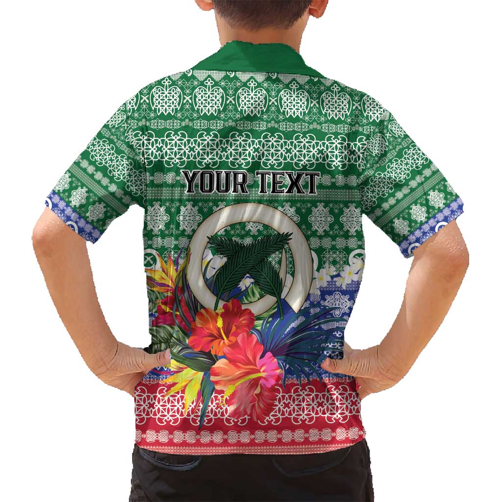 Personalised Torba Joyeux Noel Family Matching Summer Maxi Dress and Hawaiian Shirt Proud To Be a Ni-Van Sand Drawing Art LT9 - Polynesian Pride
