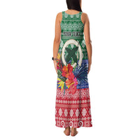 Personalised Torba Joyeux Noel Family Matching Tank Maxi Dress and Hawaiian Shirt Proud To Be a Ni-Van Sand Drawing Art LT9 - Polynesian Pride