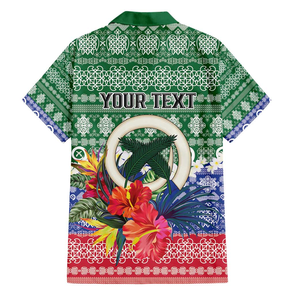 Personalised Torba Joyeux Noel Hawaiian Shirt Proud To Be a Ni-Van Sand Drawing Art - Polynesian Pride