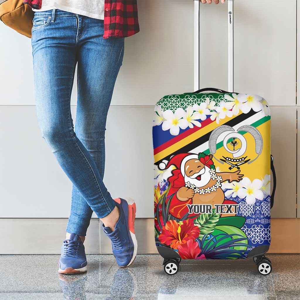 Personalised Torba Joyeux Noel Luggage Cover Proud To Be a Ni-Van Sand Drawing Art - Polynesian Pride