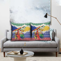 Personalised Torba Joyeux Noel Pillow Cover Proud To Be a Ni-Van Sand Drawing Art LT9 - Polynesian Pride
