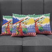 Personalised Torba Joyeux Noel Pillow Cover Proud To Be a Ni-Van Sand Drawing Art LT9 - Polynesian Pride